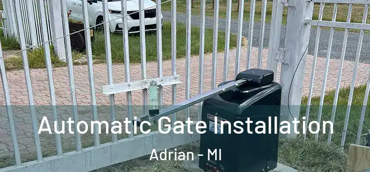 Automatic Gate Installation Adrian - MI