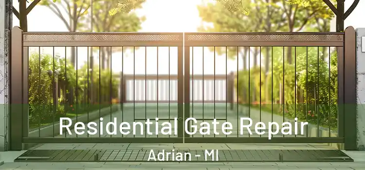 Residential Gate Repair Adrian - MI