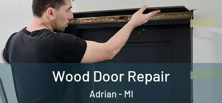 Wood Door Repair Adrian - MI